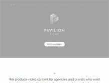 Tablet Screenshot of pavilionfilms.com